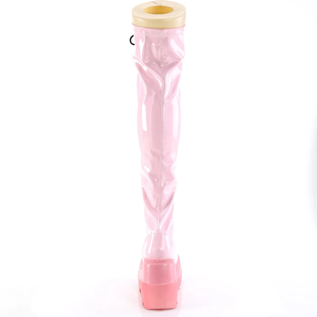 4 Inch Platform SHAKER-374-1 Baby Pink Holo