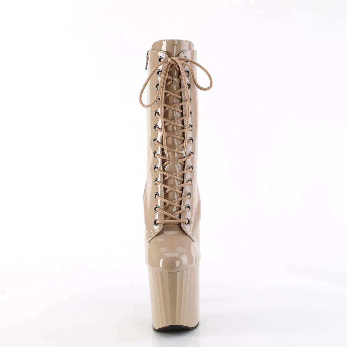 7 Inch Heel ENCHANT-1040 Nude Patent