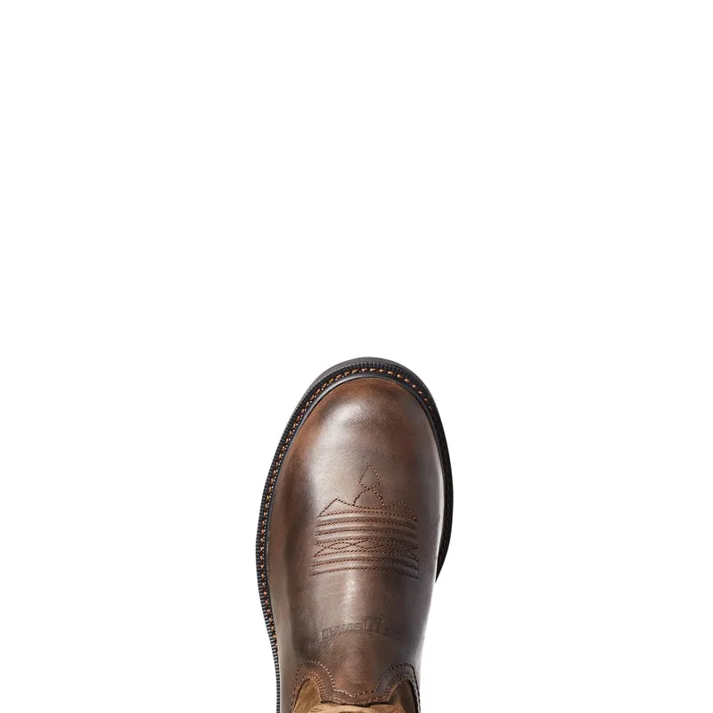 'Ariat' Men's Groundbreaker MetGuard EH Steel Toe - Brown