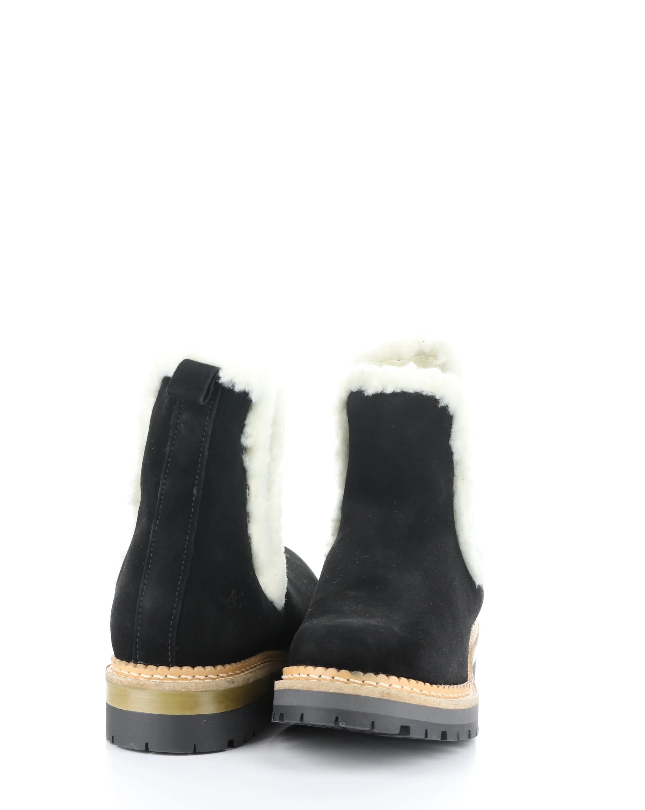 AURORAS BLACK Elasticated Boots