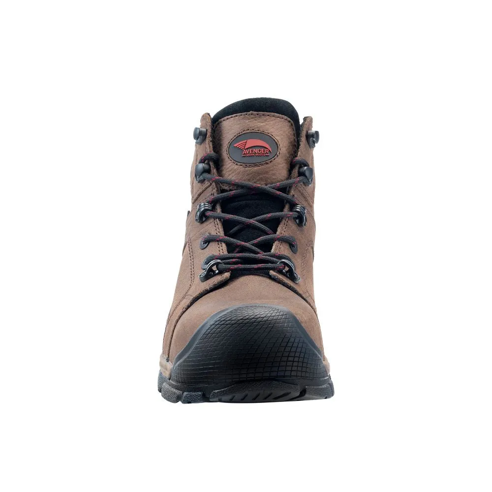 'Avenger' Men's Ripsaw EH PR WP Alloy Toe Hiker - Brown