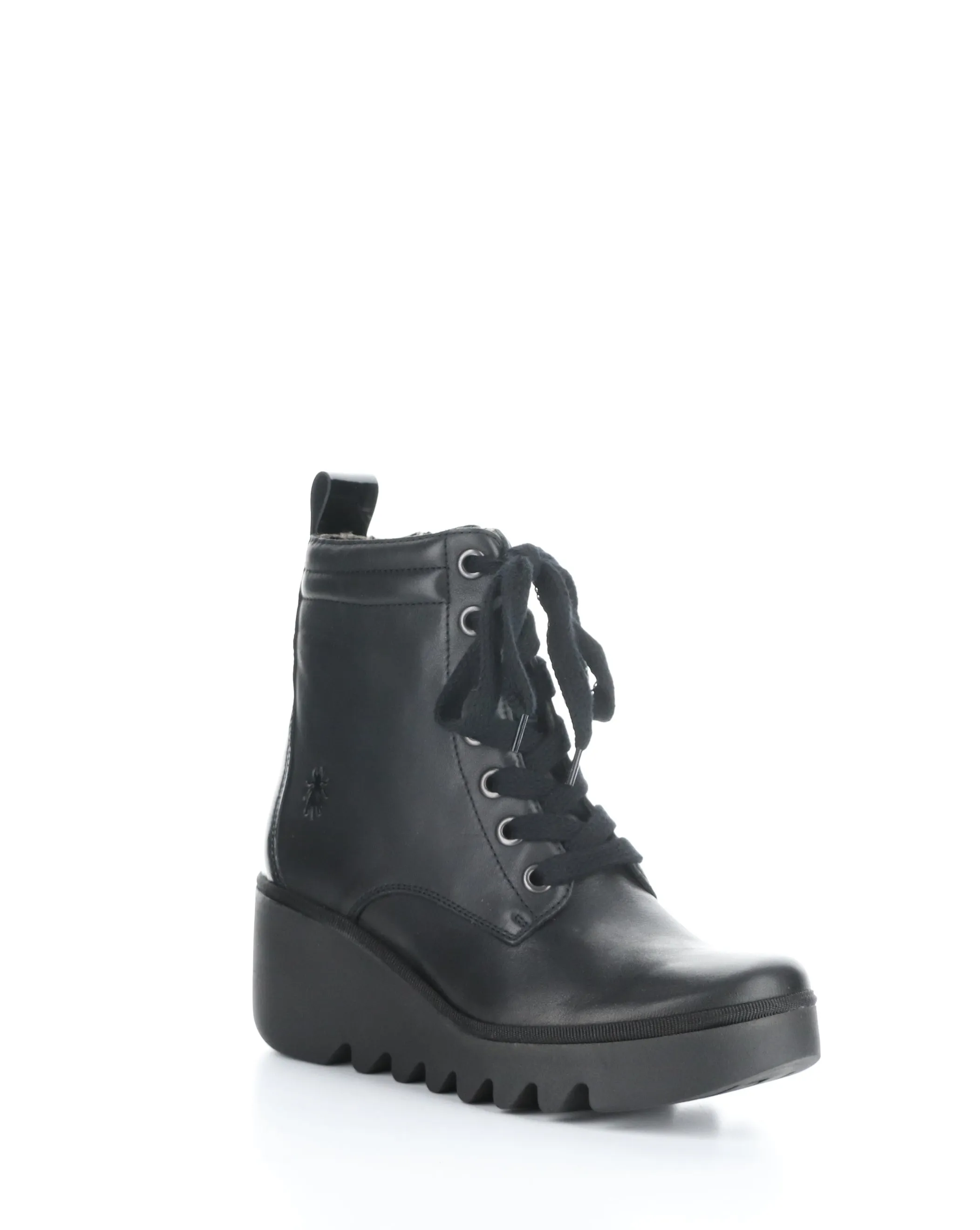 BIAZ329FLY 011 BLACK Lace-up Boots