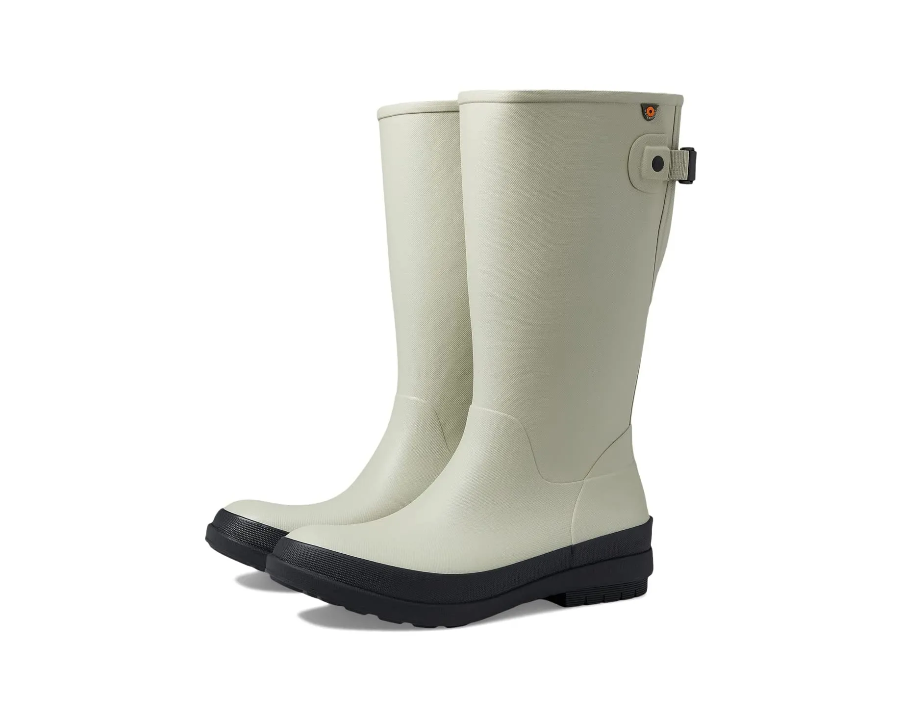 Bogs- Women's Amanda II Tall Adjustable Oyster Rain Boots 72786125