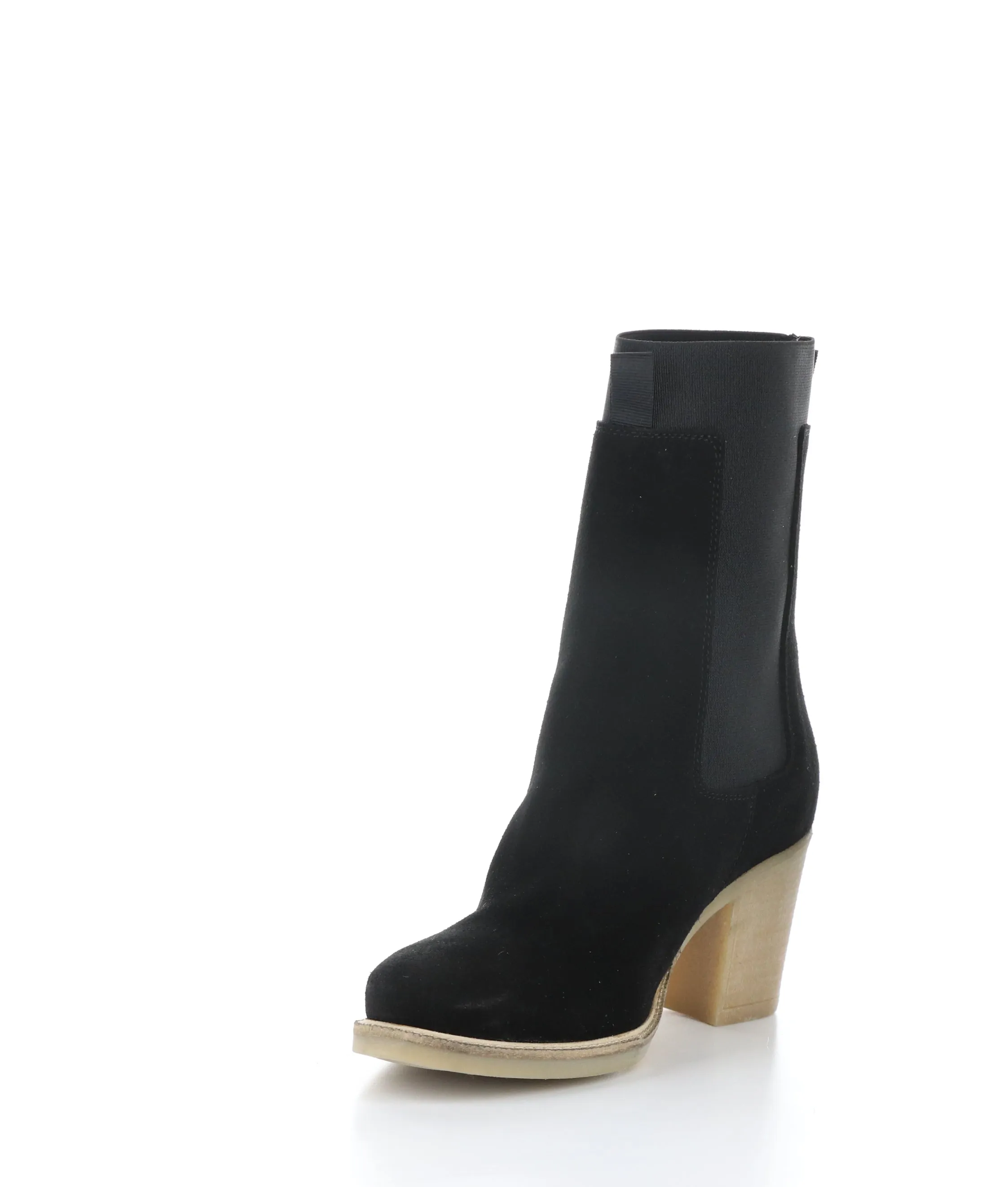 BRIGHTS BLACK Elasticated Boots