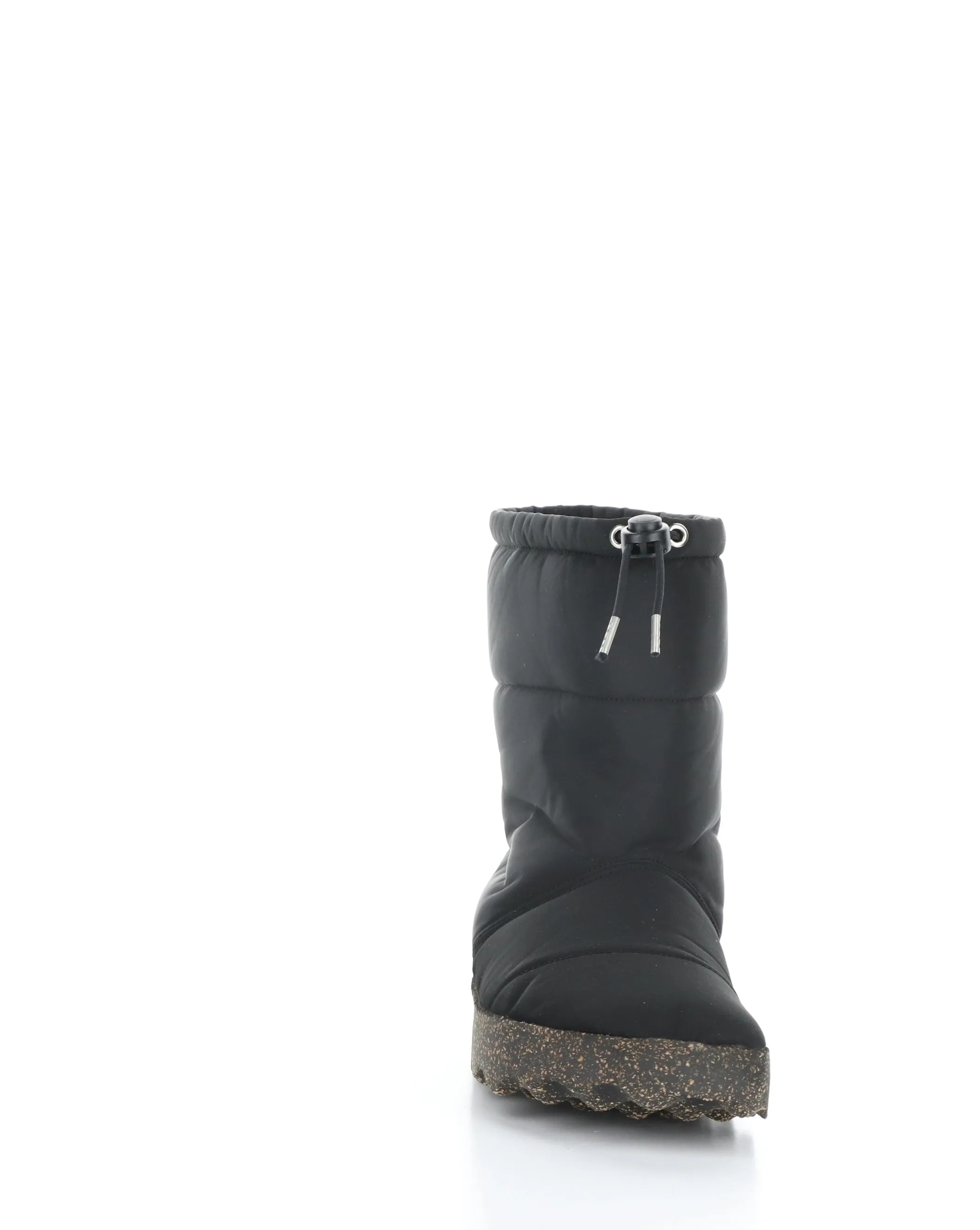 CALE142ASP 011 BLACK Round Toe Boots