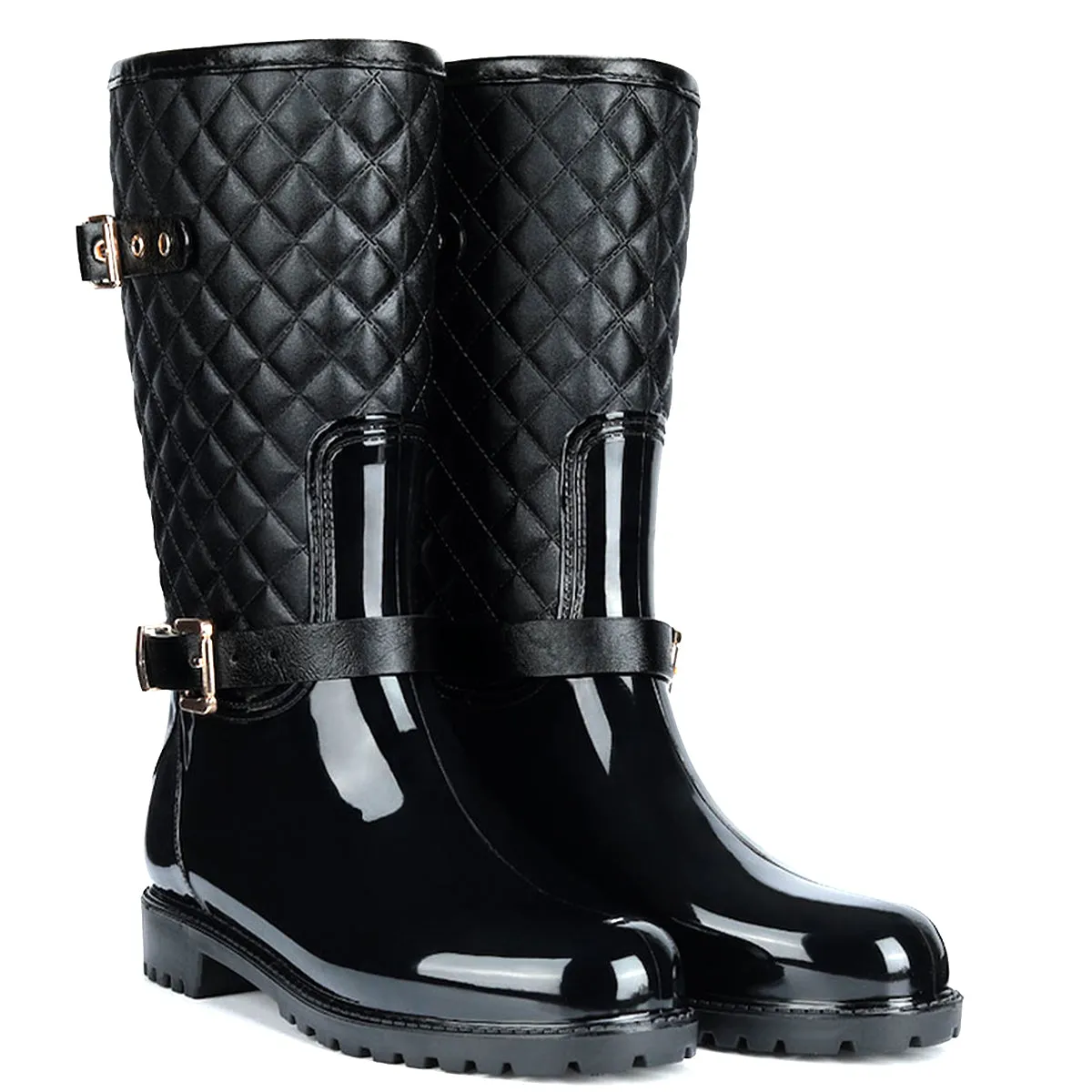 Calypso Fashion Tall Gumboots Waterproof Boots