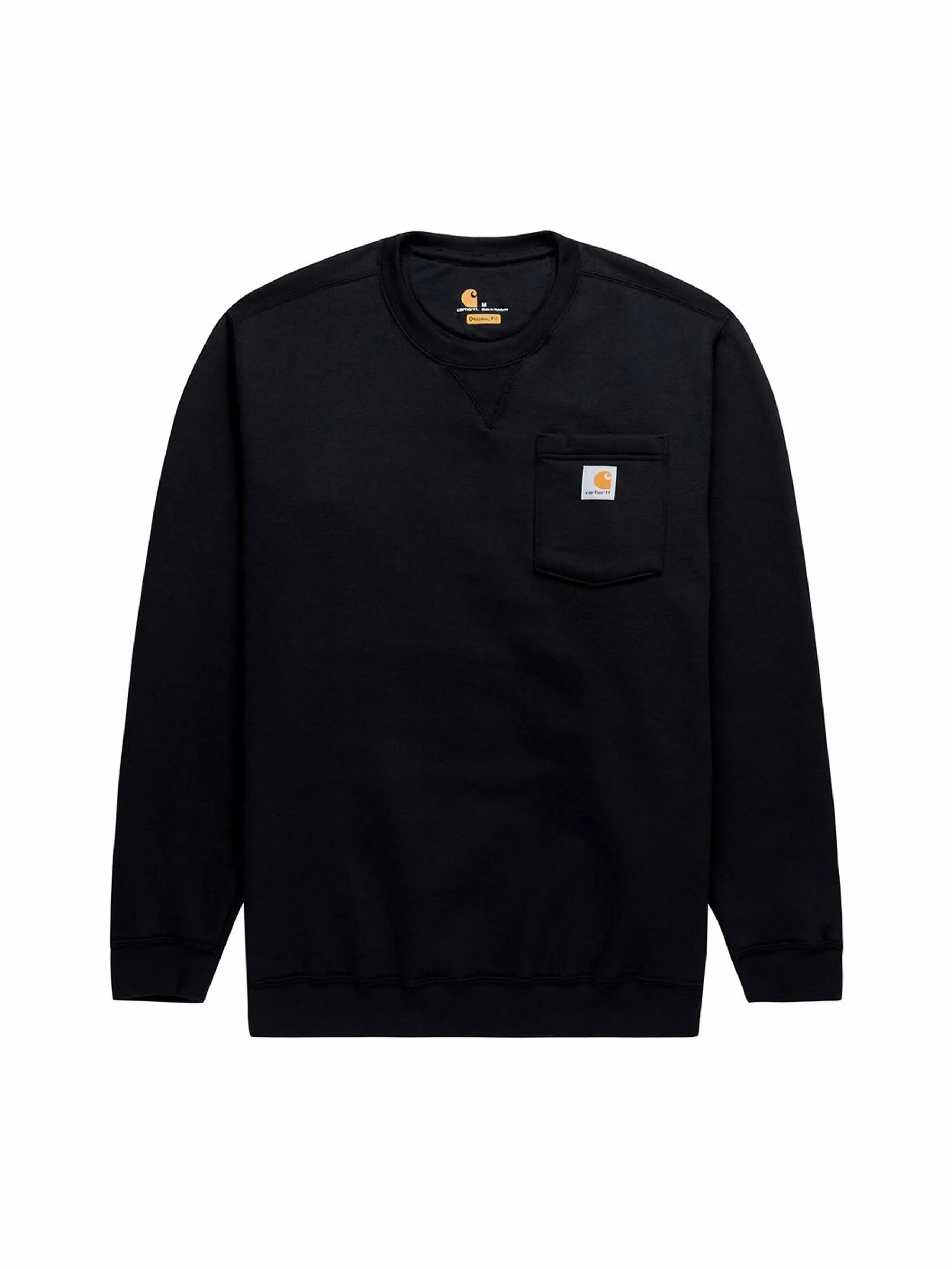 Carhartt Pocket Crewneck Sweatshirt Black