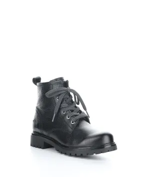 CARINAS BLACK Round Toe Boots