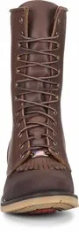 'Double H' Men's 10" Ricardo Domestic Packer - Brown / Dark Brown