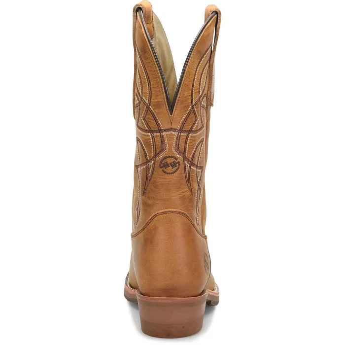 'Double H' Men's 11 Toscosa SR Western Round Toe Roper - Tan