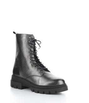 FELETA GREY Round Toe Boots