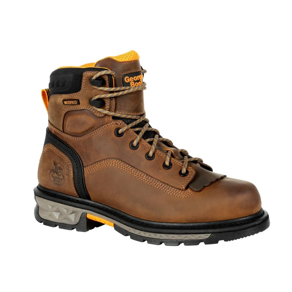 'Georgia Boot' Men's 6" Carbo Tec LTX EH WP Comp Toe - Brown