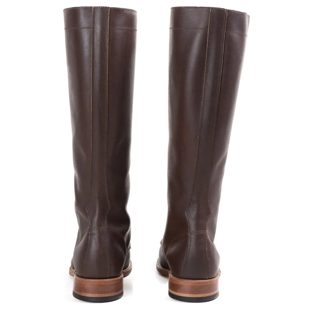 Gloria Boundary Leather Women's Thigh High Boots