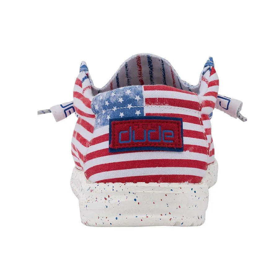 'Hey Dude' Men's Wally - Stars 'N Stripes