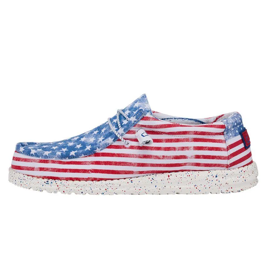 'Hey Dude' Men's Wally - Stars 'N Stripes