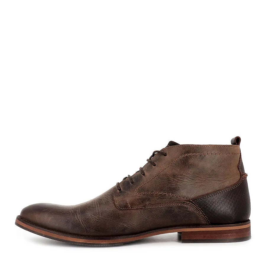 JETT - DARK BROWN LEATHER