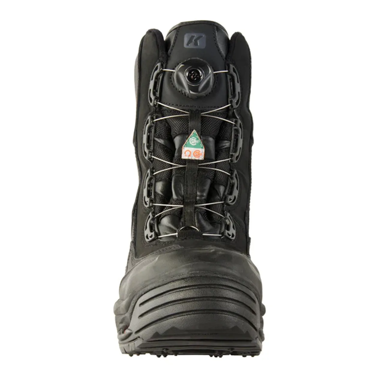 'Korkers' Men's 10" IceJack Pro 600GR WP Comp Toe - Black