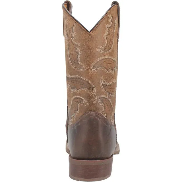 'Laredo' Men's 11 Bradshaw Western Square Toe - Brown / Tan