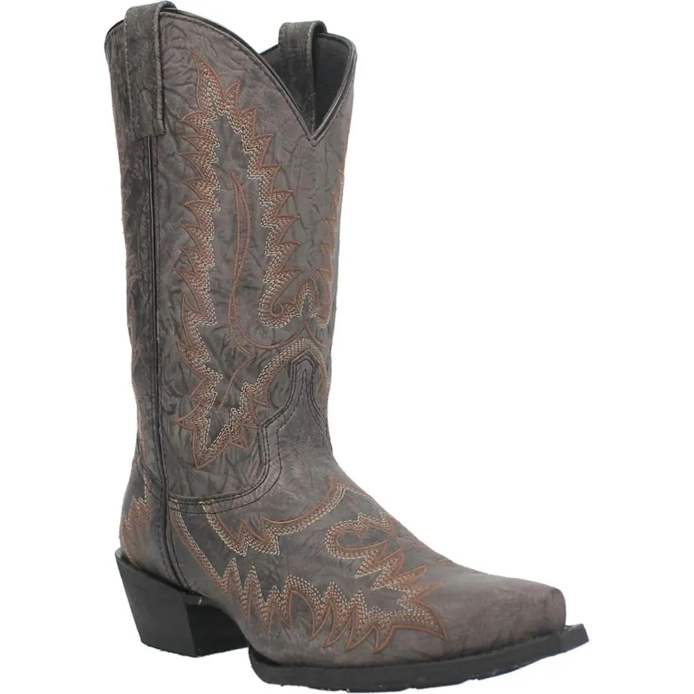 'Laredo' Men's 12 Kilpatrick Western Snip Toe - Grey