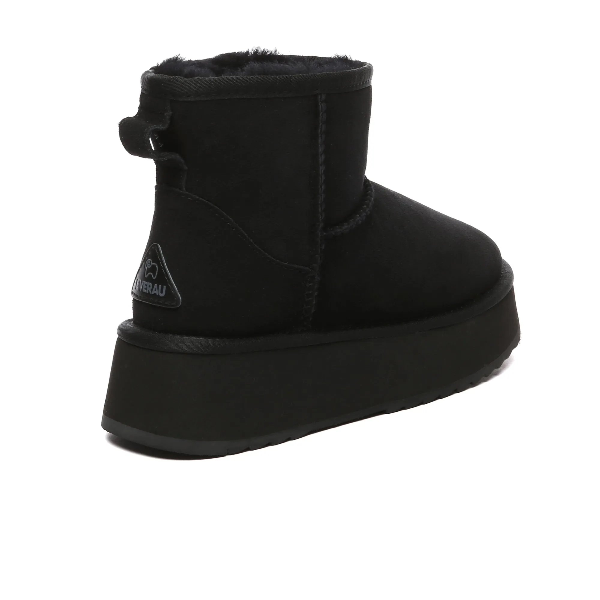 Mini Platform Sheepskin Winter Boots