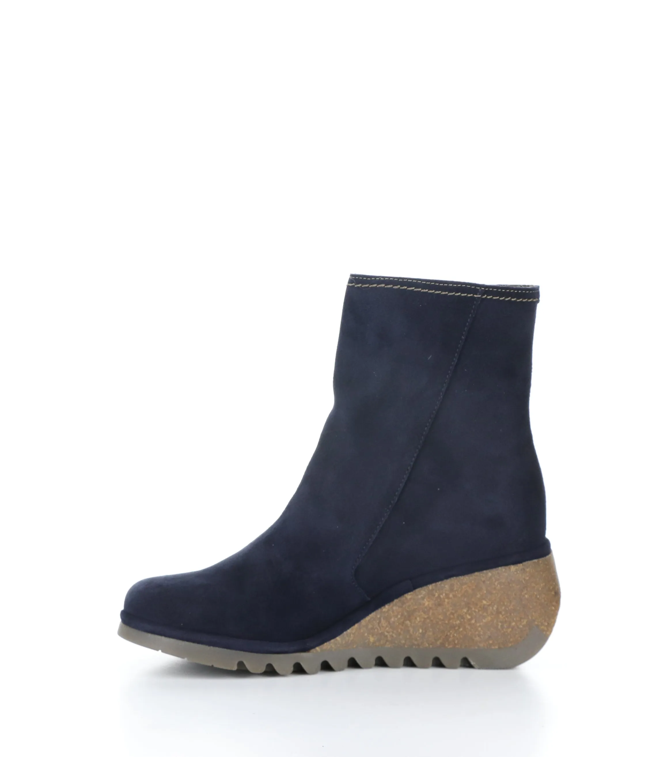 NELA407FLY 002 NAVY Round Toe Boots