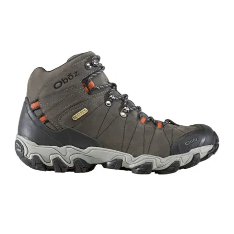 Oboz Bridger Mid B-DRY Hiking Boot (Men) - Raven