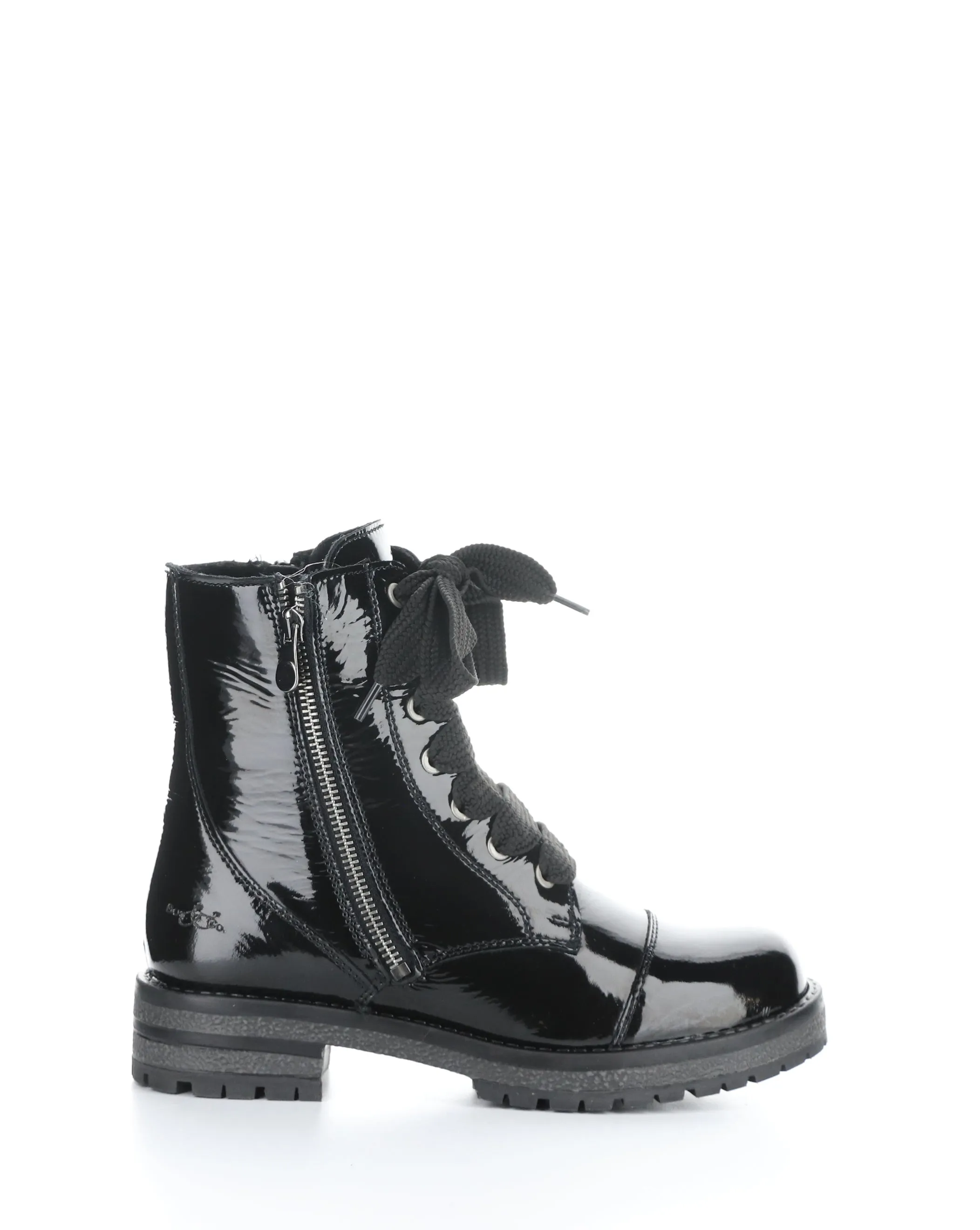 PAULIE BLACK Round Toe Boots