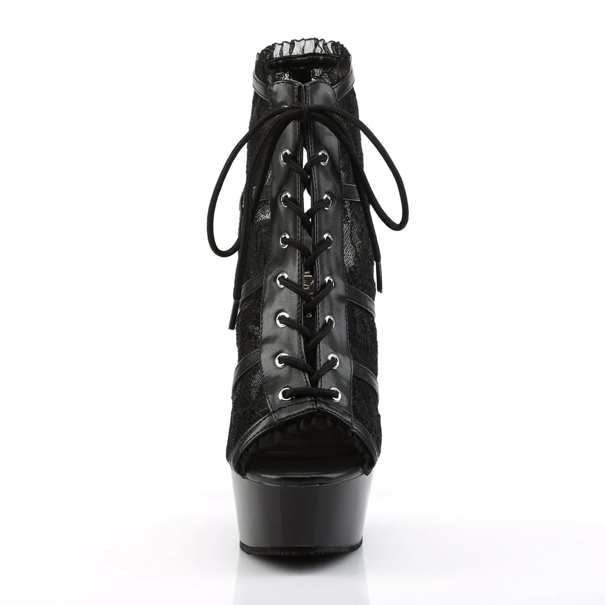 Pleaser Delight-696LC Ankle Boots