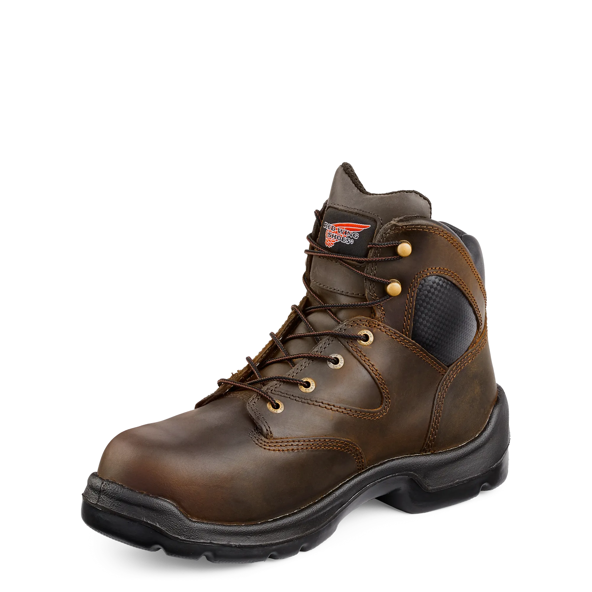 'Red Wing' Men's 6" Flexbond Int. Metguard EH Comp Toe - Brown