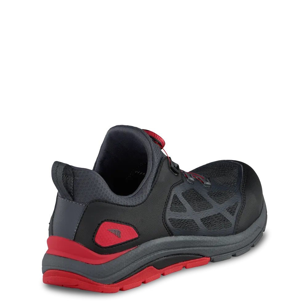 'Red Wing' Men's Cooltech Athletics EH Comp Toe - Black / Red