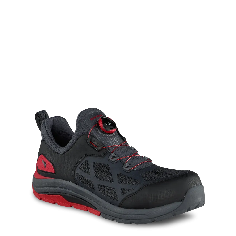 'Red Wing' Men's Cooltech Athletics EH Comp Toe - Black / Red