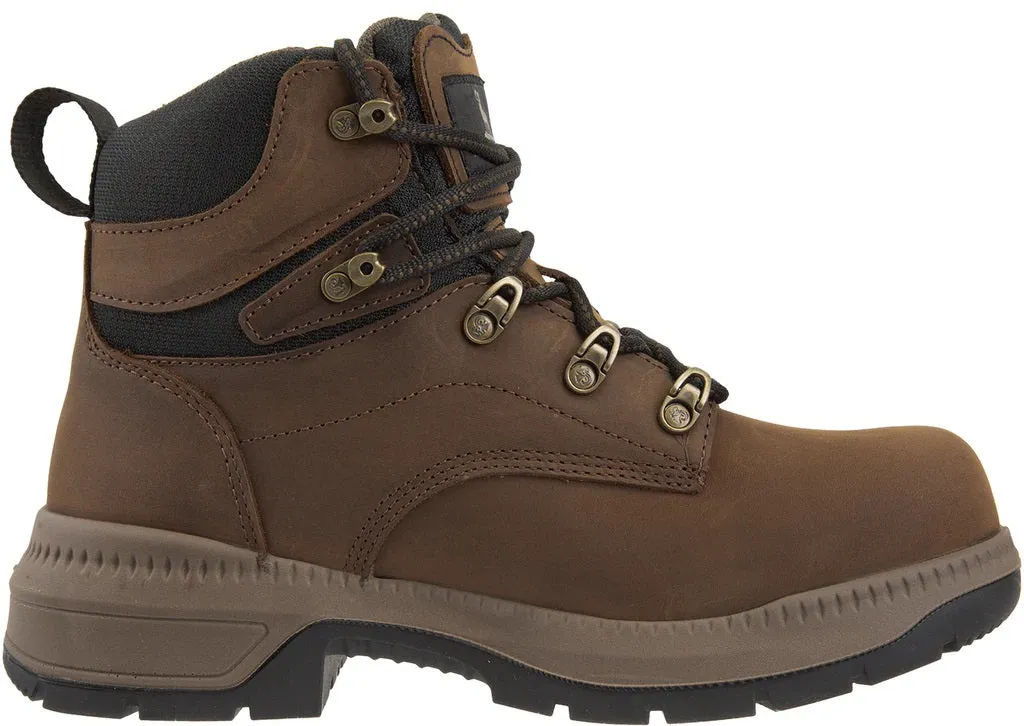 'Rocky' Men's 6" Worksmart EH WP Comp Toe - Crazy Horse