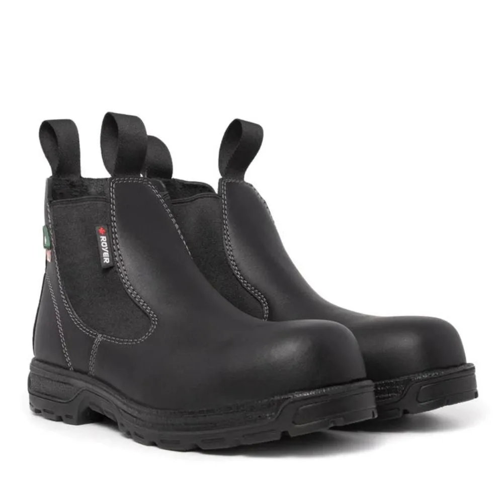 Royer 5630GT Romeo Unisex Slip-On 6 Composite Toe Work Boot - Black