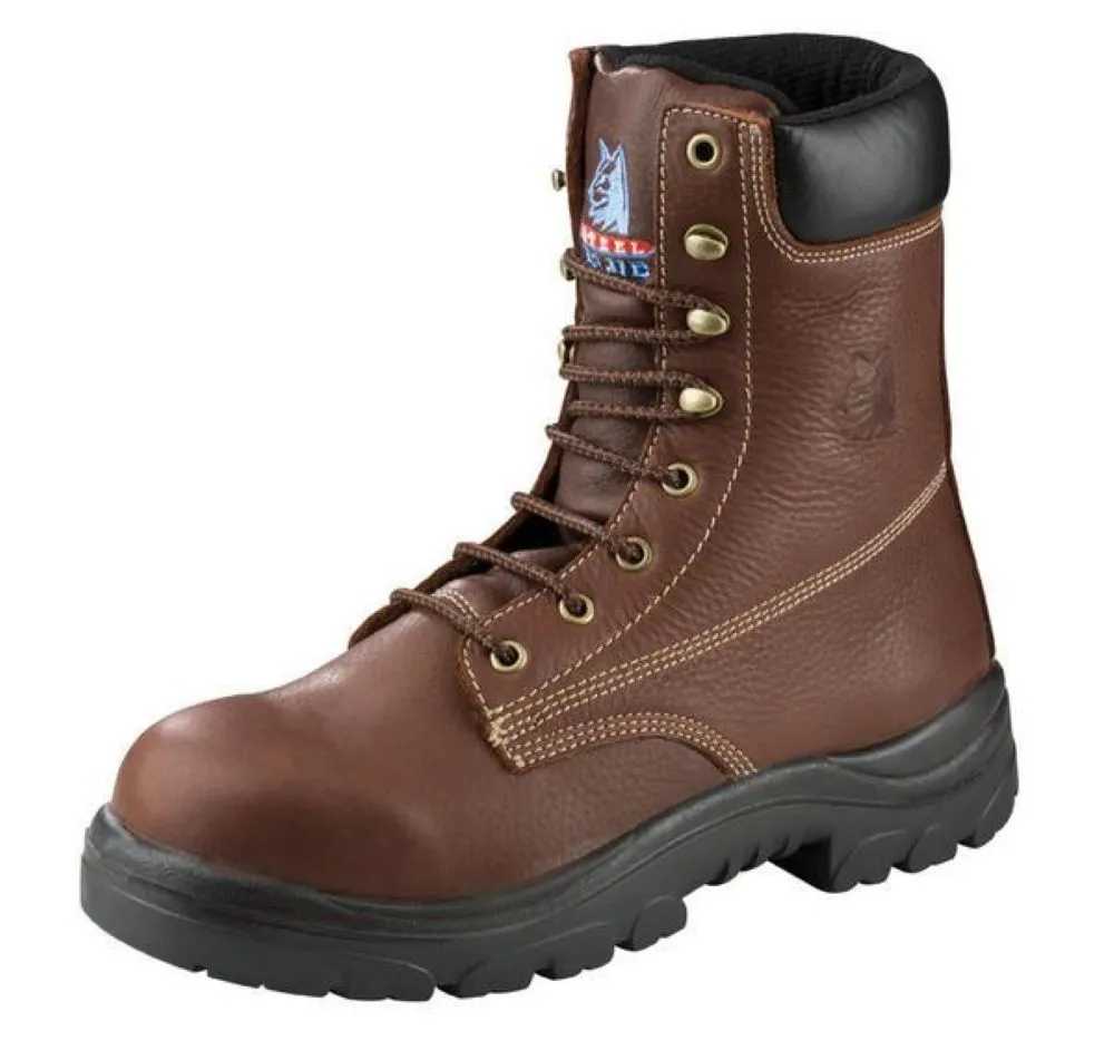 'Steel Blue' Men's 8" Portland EH Steel Toe - Oak / Brown