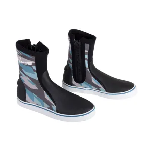 Tall Atlantis Dive Boots - Geometric Blue