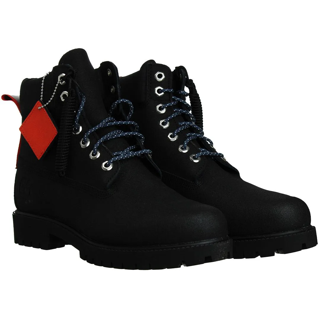 Timberland Heritage 6inch Mens Black Boots