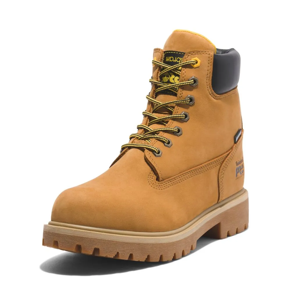 Timberland PRO Direct Attach Waterproof Unisex 6 Composite Toe Safety Boot with Vibram TB0A5QJ2231 - Wheat