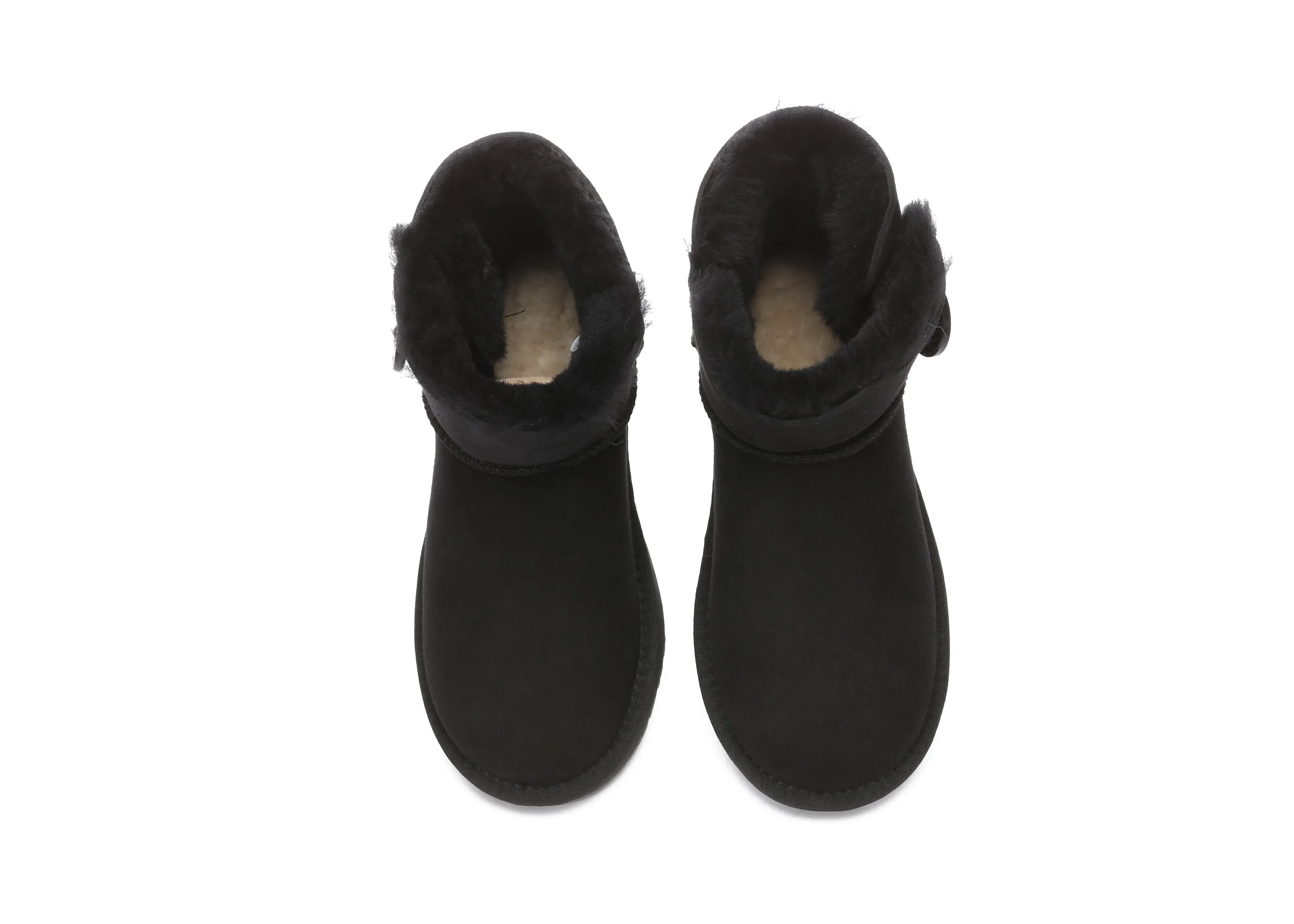 UGG Australian Shepherd Australia Premium Double Face Sheepskin Water Resistant Mini Button Boots