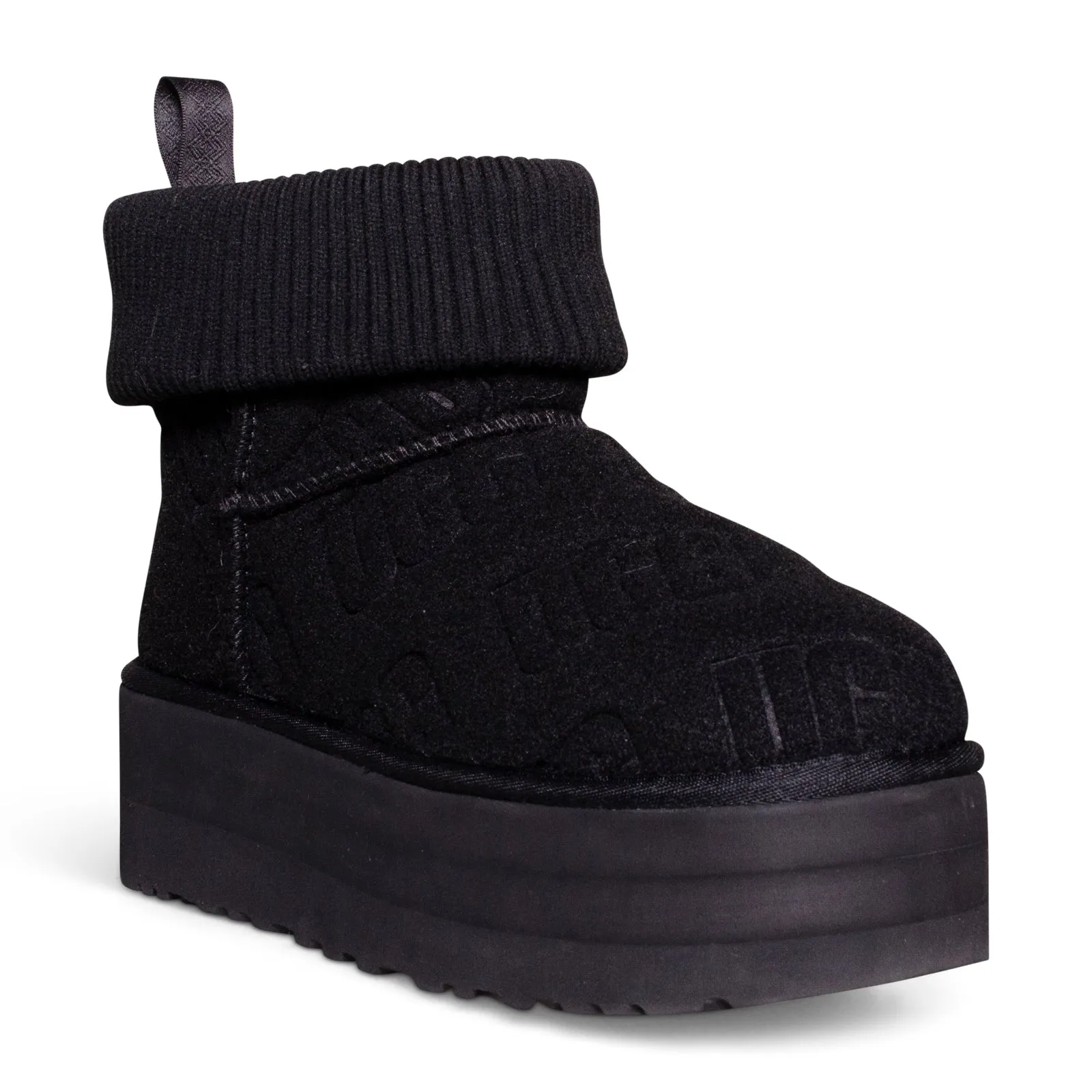 Sure! Here’s an optimized title for the product:

Womens UGG Classic Mini Platform Felted Black Boots – Stylish, Comfortable, and Versatile Footwear