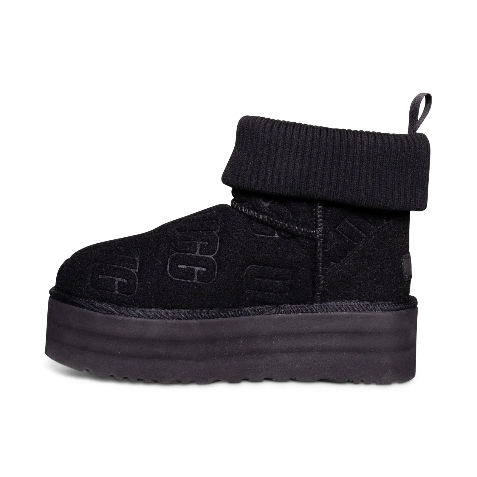 Sure! Here’s an optimized title for the product:

Womens UGG Classic Mini Platform Felted Black Boots – Stylish, Comfortable, and Versatile Footwear