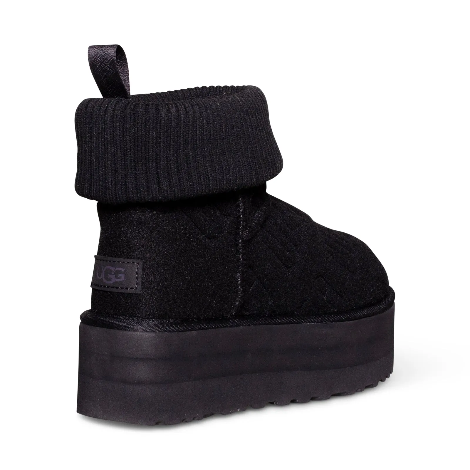 Sure! Here’s an optimized title for the product:

Womens UGG Classic Mini Platform Felted Black Boots – Stylish, Comfortable, and Versatile Footwear