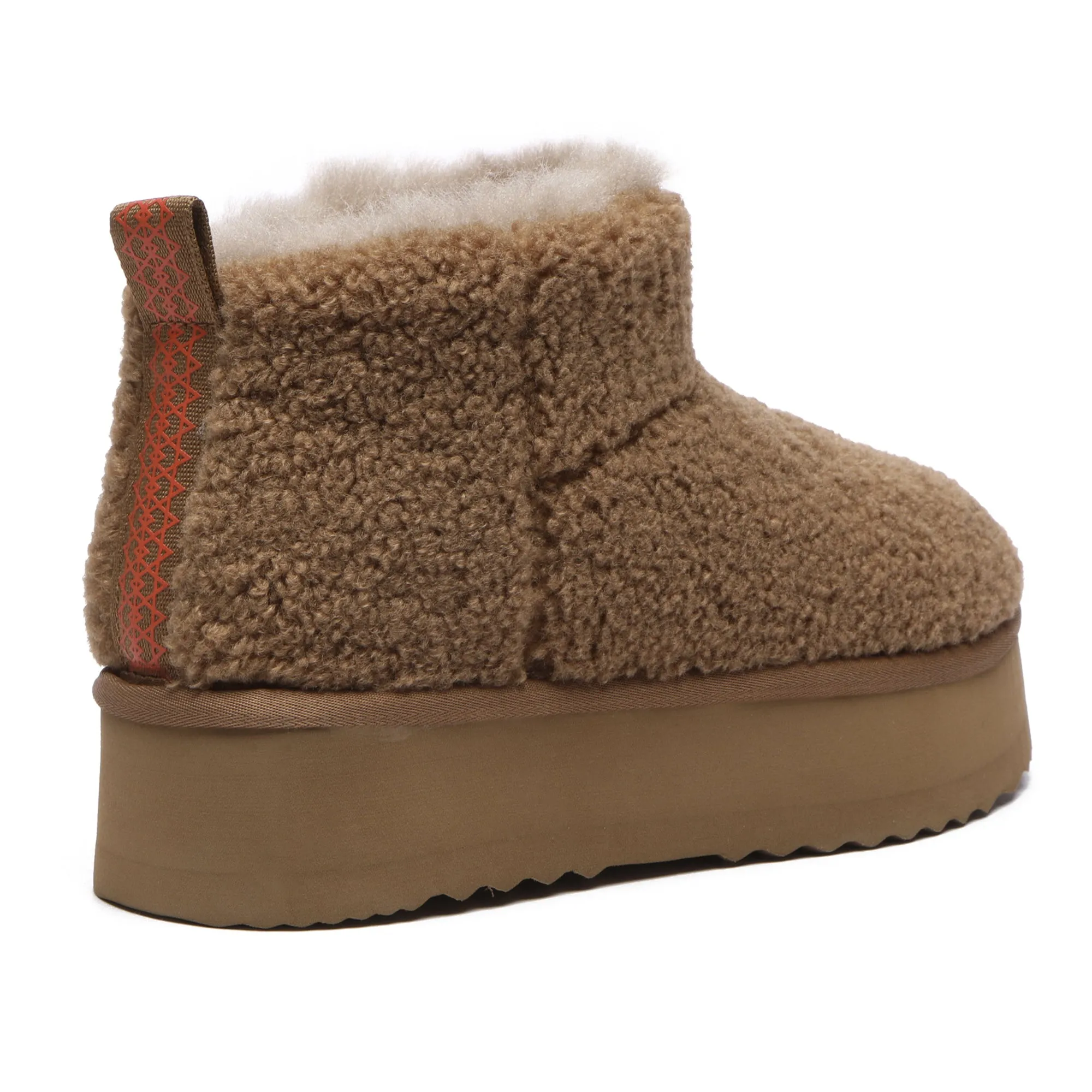 Ultra Mini TeddyFluff Platform UGG Boots