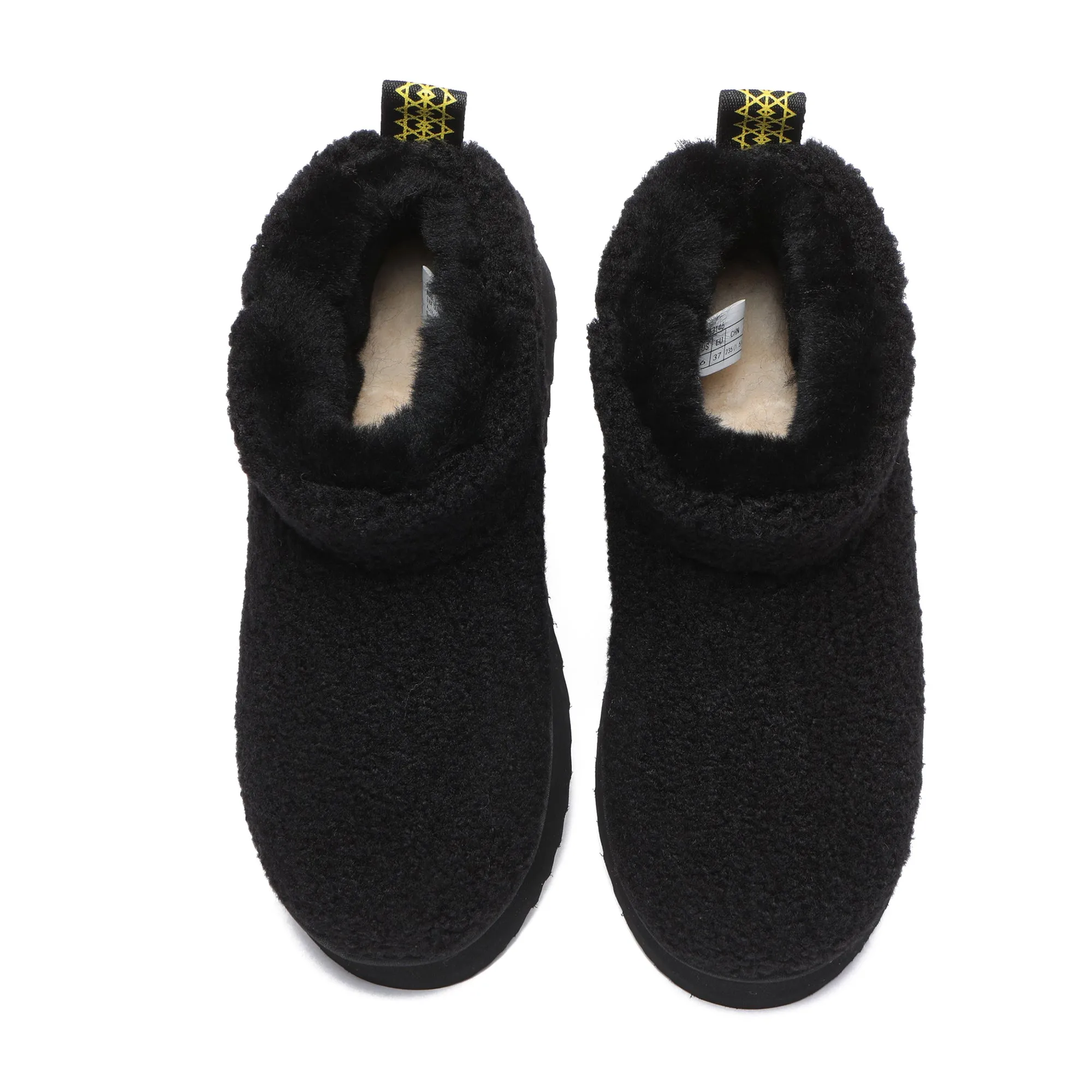 Ultra Mini TeddyFluff Platform UGG Boots