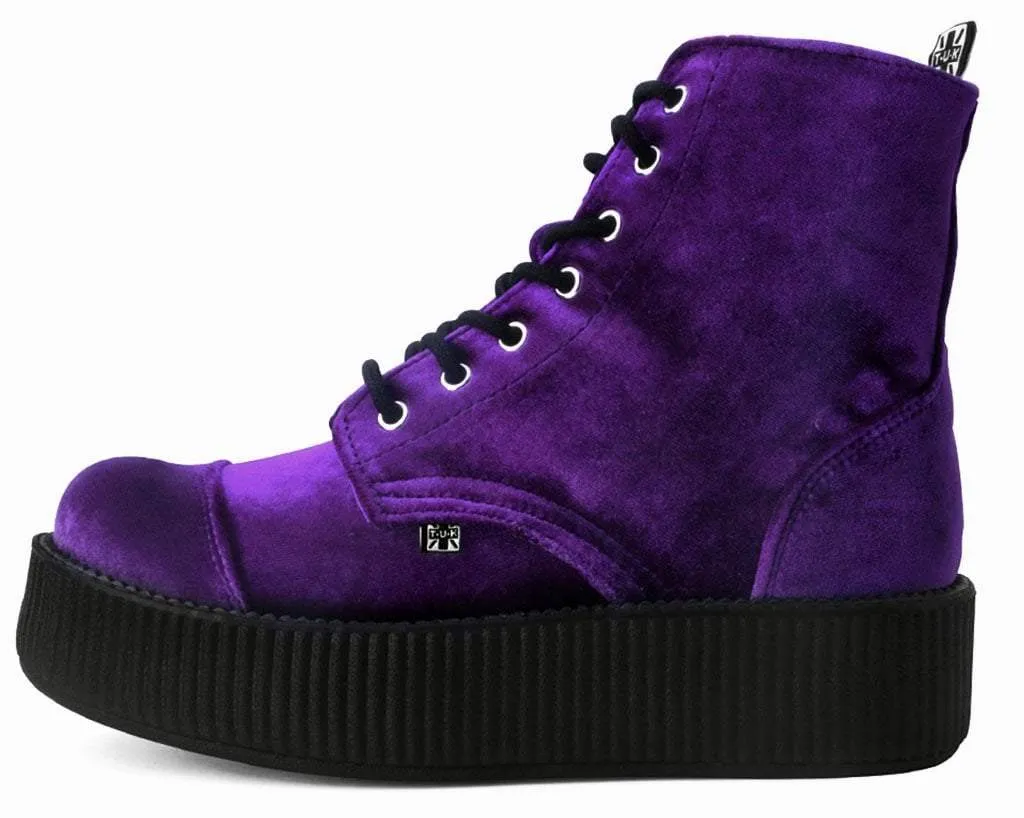 Violet Velvet Viva Mondo Boot