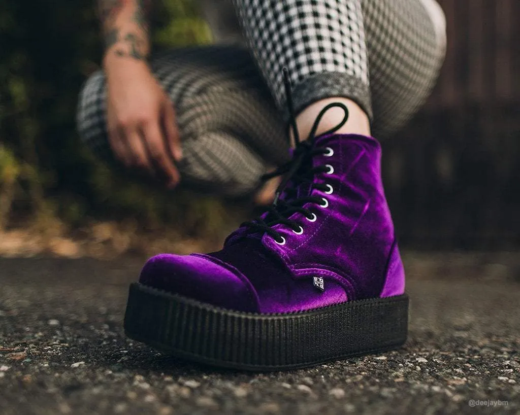 Violet Velvet Viva Mondo Boot