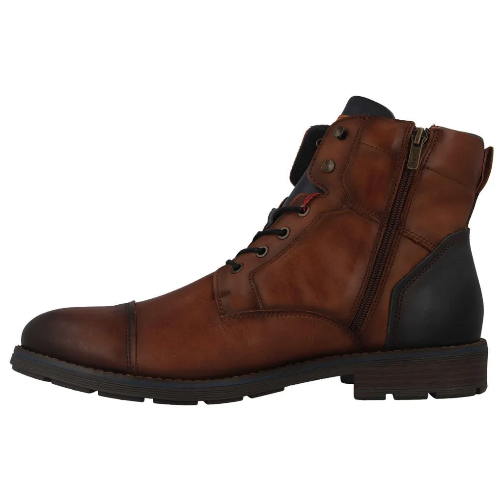 York Calfskin Leather Men's Ankle Boots